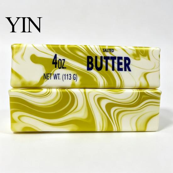 Butter Bar Squeeze Toys Flow Pattern Stick Toy, Slow Rebound Toy for Calming Stress Relief, Soft Stretchy Fidget Strip Desk Office