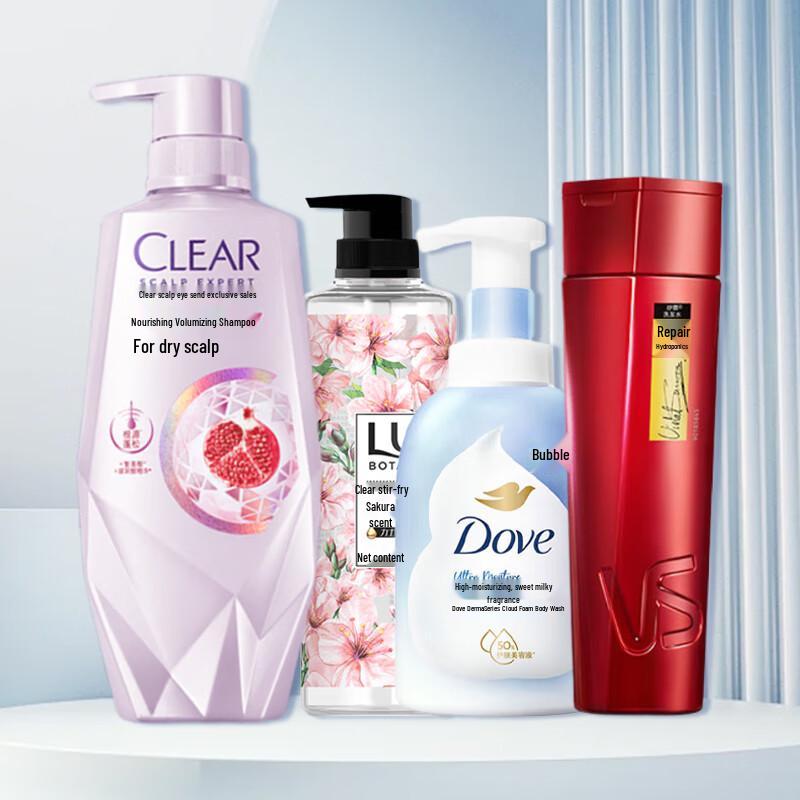 

Clear Anti-Dandruff Hair & Body Care Set