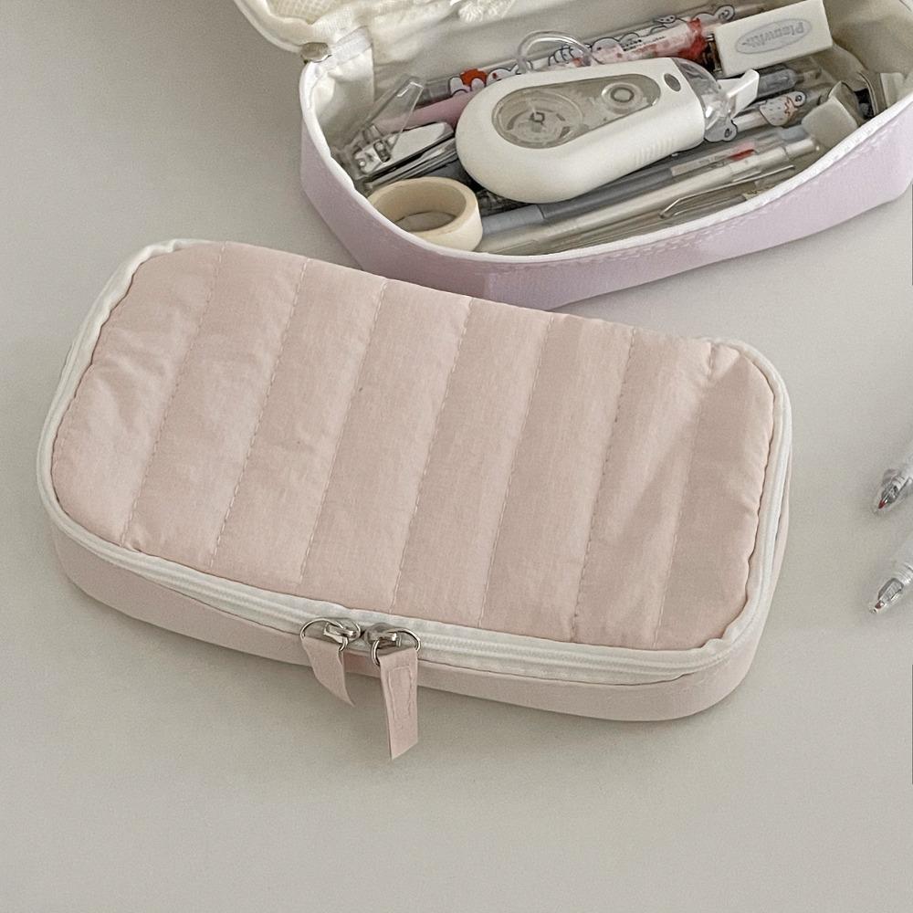 Multi-function Pencil Pouch Soft Makeup Box Portable Pencil Case  Girls