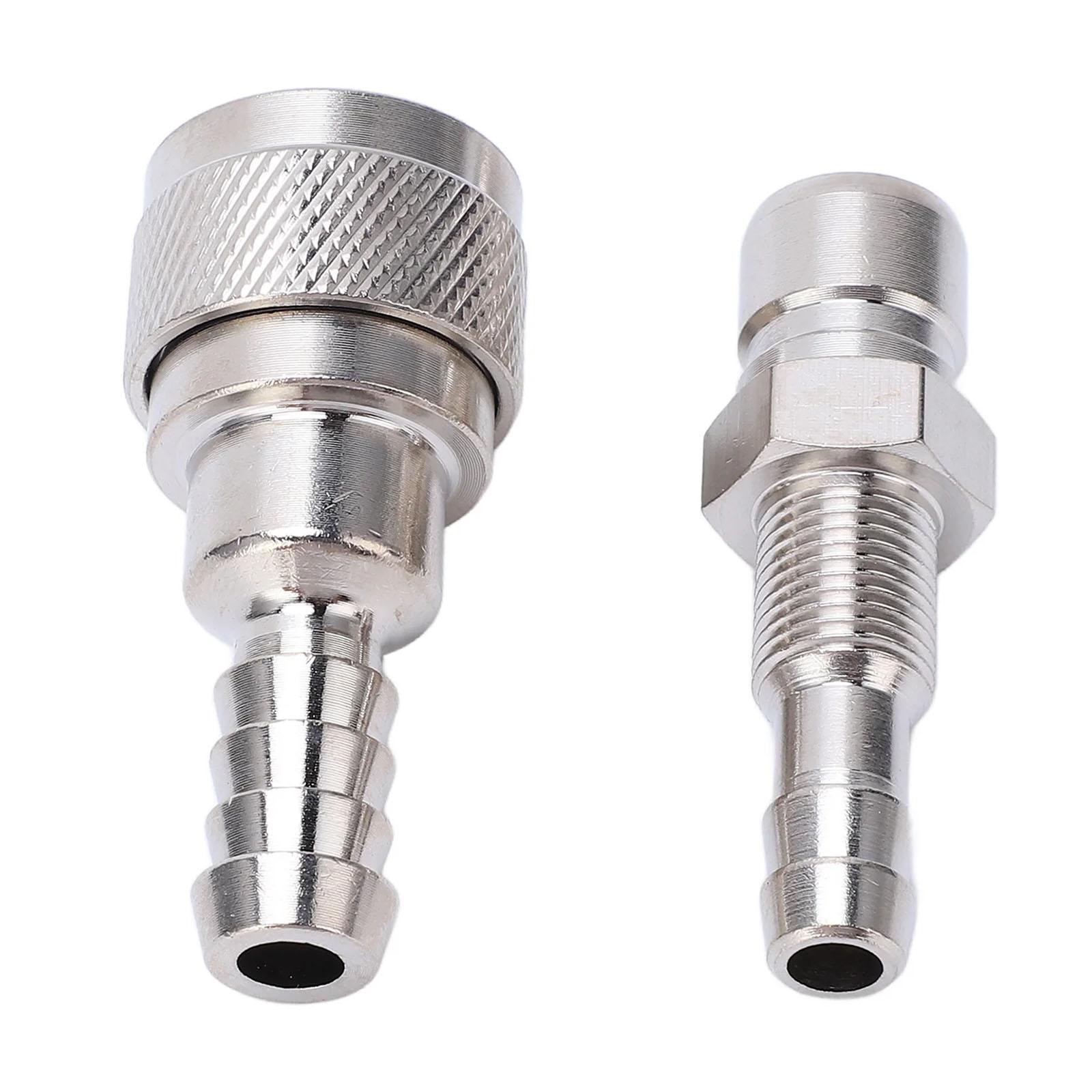 2Pcs Outboard Motor Fuel Line Connectors Male Female Set High Pressure Outboard Fuel Connector 3B2-70250-1 for Vehicle 1