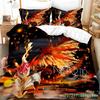 3D Print Anime Fairy Tail Logo Natsu Bedding Set Boys Girls Twin Queen Size Duvet Cover Pillowcase Bed Boys Adult Home Textiles