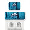Lazio Print Flannel Kitchen Mat Christmas Soft Area Rug Non Slip Floor Carpet Home Decoration