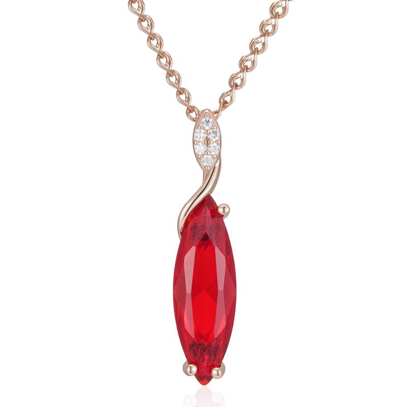 

Овальное серое хрустальное колье-подвеска для женщин, цвет розового золота, с натуральным цирконом, высокое качество, повседневные изысканные украшения