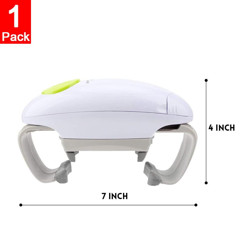 Automatic Electric Can Opener Beer Bottle Opener Handheld Safe  Free Jar Can Tin Battery Operated Restaurant Kitchen Bar Tools