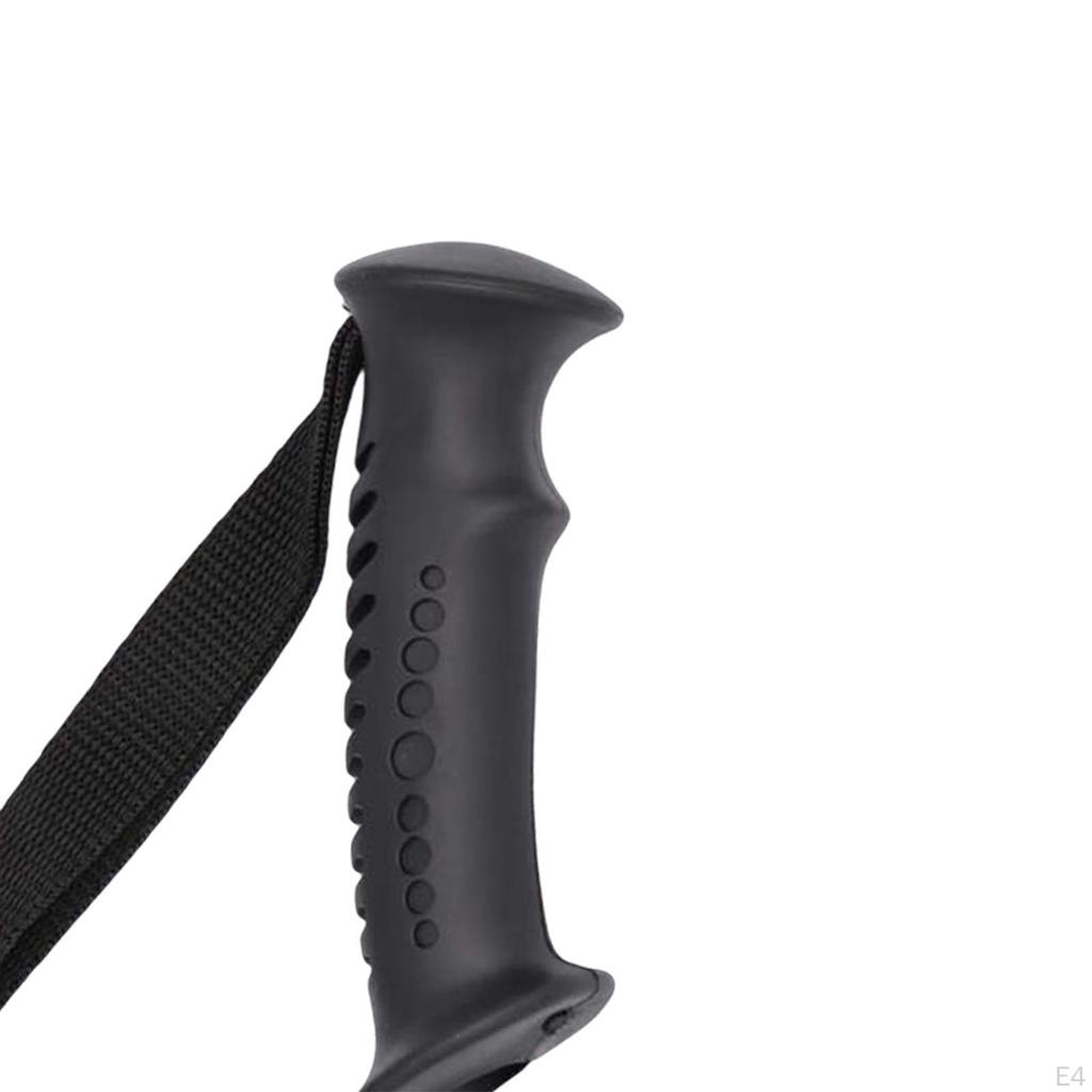 Trekking Poles Head Straight Portable Monopod Handle Adapter Replacement Crutch Camping Foldable