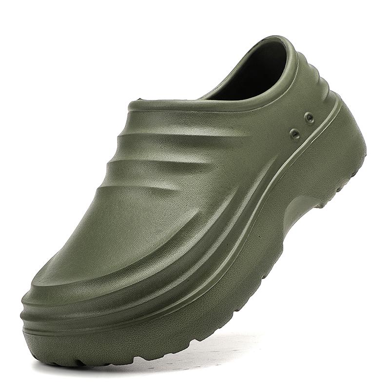 Schuhe, Wasserdicht, Ölbeständig, Sandale Und Herrenkoch Damen Schuhe, Anti-Rutsch Leichte Schuhe, Arbeitsküchen Abriebfest, Arbeitsschutz 41 gray
