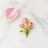 Pin Brooch Pin Enamel Flower Design with Smooth Edges Lightweight