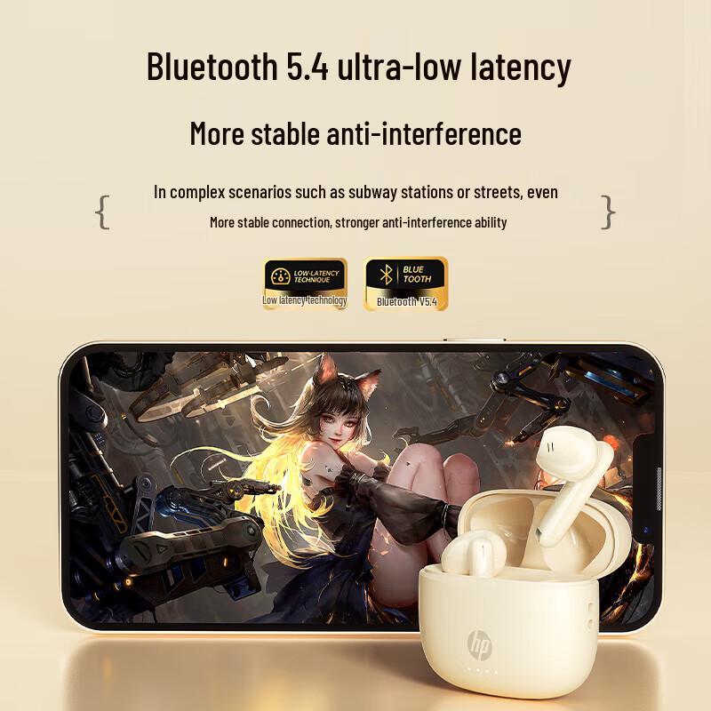 HP H10J True Wireless Half-in-ear ENC Noise Cancelling Earbuds