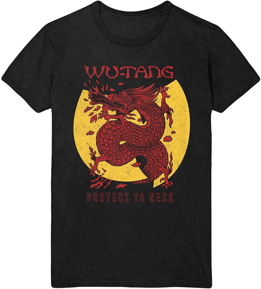 Wu-Tang Clan T Shirt Inferno Band Logo Official Unisex Black Size XL XXXXL