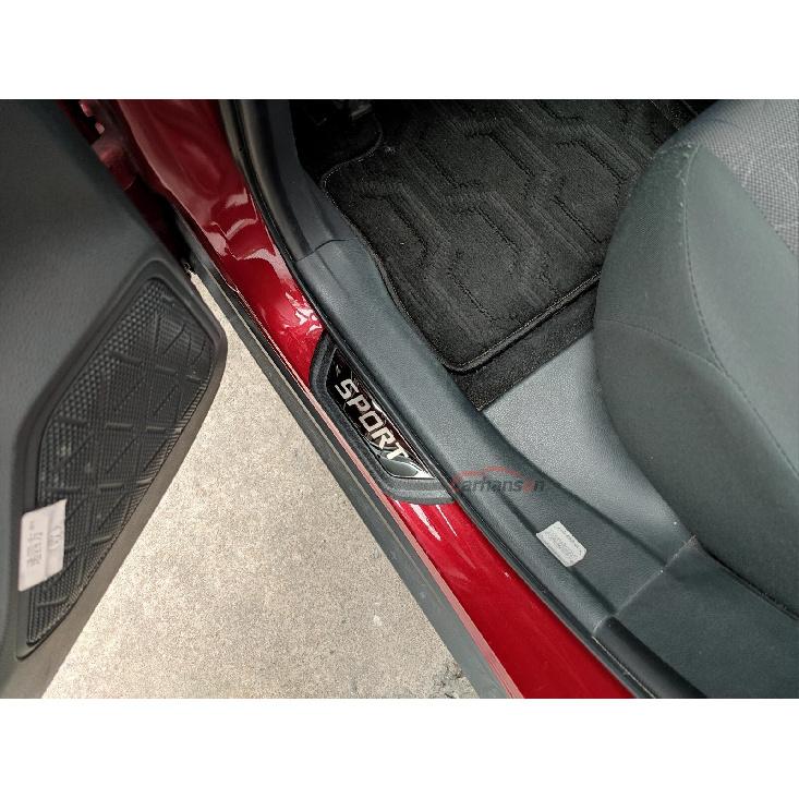 Car Accessories For Kia Seltos Door Sill Scuff Plate Trim Kick Panel Guard 2026