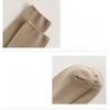 6 Pairs Autumn and Winter Pure Color Women Loose Socks Rib Cotton Fashion Basic Daily Classic Female Sock