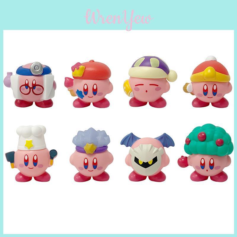 Kirby Franchise Toy Model Display Case With Durable Pvc For Desktop Decor