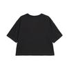 Jordan Essentials Boxy Logo Tee Women Tops Black DO5039-010