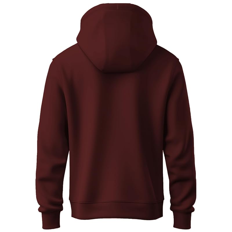 ADRO Hoodies for Men | Printed Hoodie for Men | Cotton Hoodie | Mens Hoodies | Sweatshirt for Men | Hooded Hoodie|H24-PL M малиновый