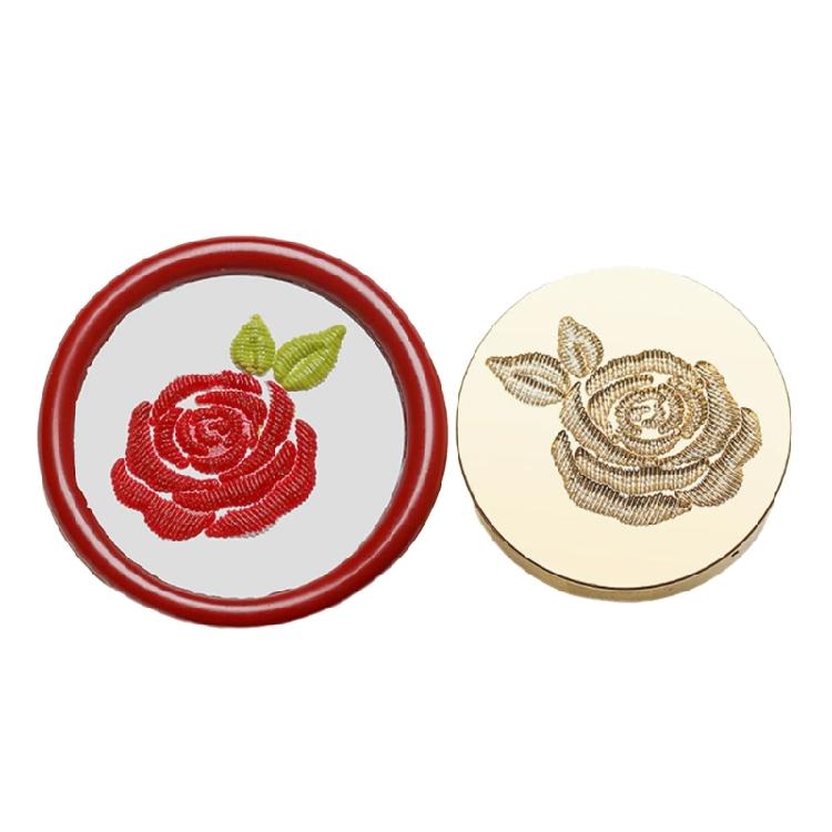Emboss Wax Seal Stamp Head Removable Sealing Brass Stamp Head for Gift Envelope Invitations Greeting Card Decorations