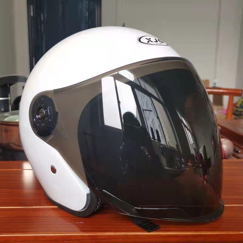 

Мотоциклы с электроприводом, мужские и женские модели, универсальны для всех сезонов, новые зимние и летние шапки, полушлемы для электромобилей lens brown sunshade белый