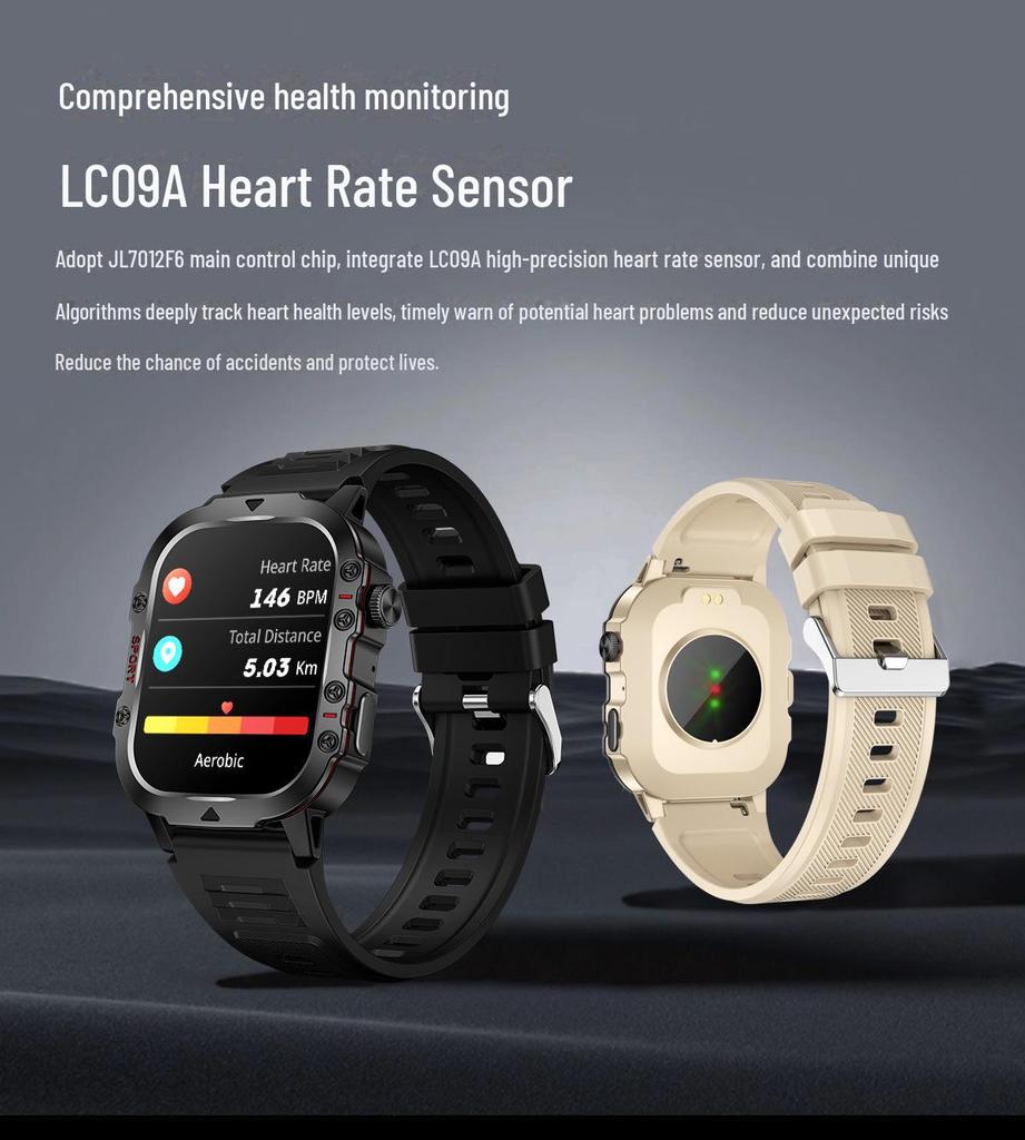 Z78 Smart Watch: Durable, Waterproof, Heart Rate & Sleep Monitor, Bluetooth Call, Sports Tracker Bracelet.