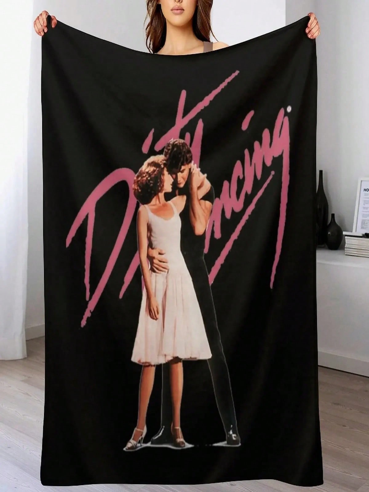 Dirty Dancing DIRTY DANCING Throw Blanket Valentine Gift Ideas Soft Beds Soft Plush Plaid Warm For Winter Blankets 75X95CM серый