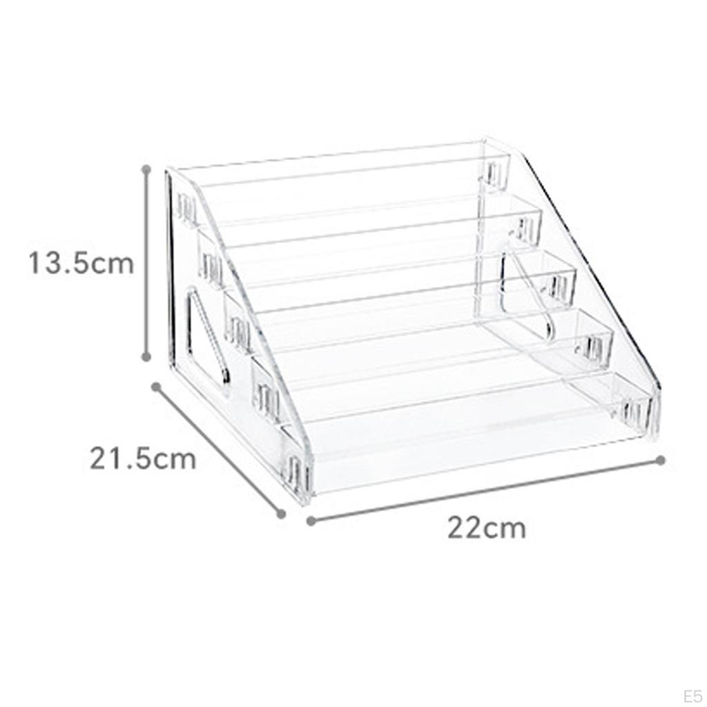 Acrylic Cosmetic Storage Rack for Makeup And