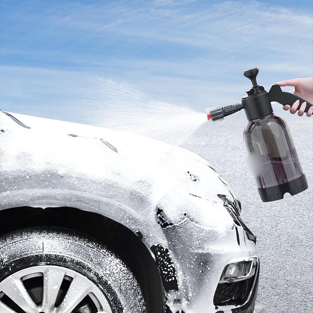 Car Wash Pressure Foam Sprayer, Multi-functional Car And Home -use Fan-shaped Super Foam Water Sprayer