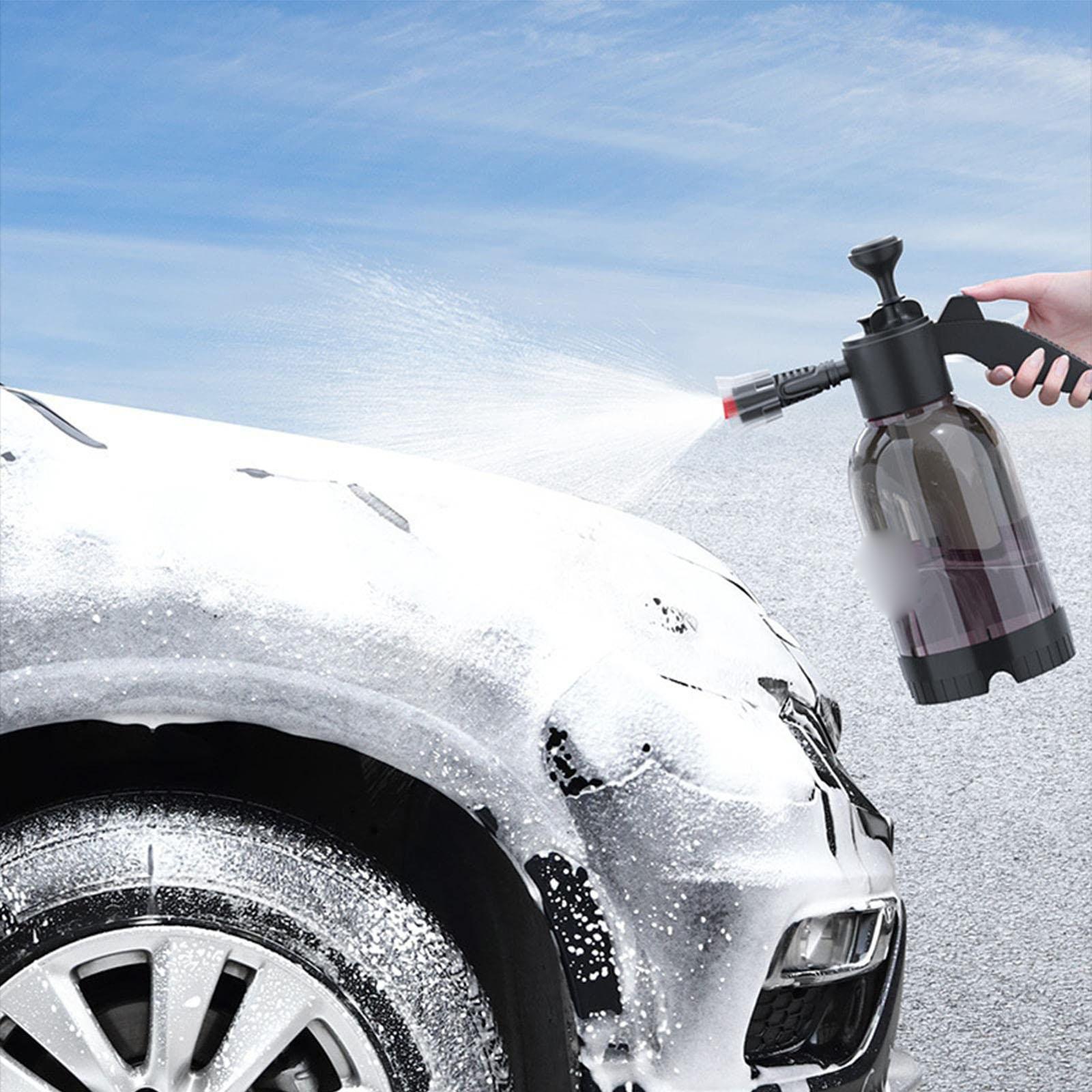 

Car Wash Pressure Foam Sprayer, Multi-functional Car And Home -use Fan-shaped Super Foam Water Sprayer One Size