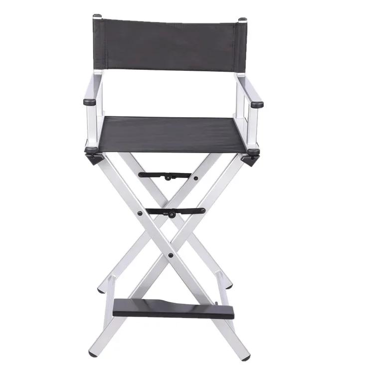 Professional Makeup Artist Directors Aluminum Chair Lightweight Foldable