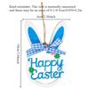 4pcs Wooden Easter Egg Decorations Easter Party Decorations Handicraft Hanging Easter Decorations Outdoor Office Home Decoration