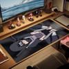 Uchiha Sasuke Mouse Pad, Large Gaming Desk Mat, Non-slip XXL Mousepad for Laptop & Tablet, Mini PC Playmat with Stitched Edges