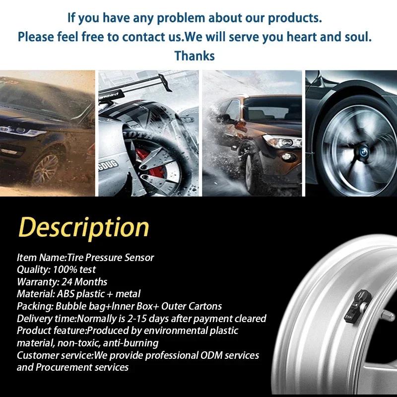 4 Piezas 433MHz Sensor de Presión de Neumáticos Para Ford Mondeo MK5 2014-2017 Sensor TPMS EV6T-1A180-CB EV6T-1A180-CC EV6T-1A180-CE