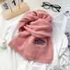 Autumn and Winter Lengthened Korean Muse Commuting Gentle and Versatile Without Tassel New Solid Color Thickened Warm Knitted Scarf