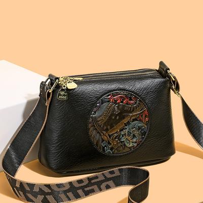 Borsa a Cuscino a Tre Strati di Grande Capacità, Borsa alla Moda da Donna, Borsa a Spalla Singola Crossbody, Borsa a Mano di Lusso