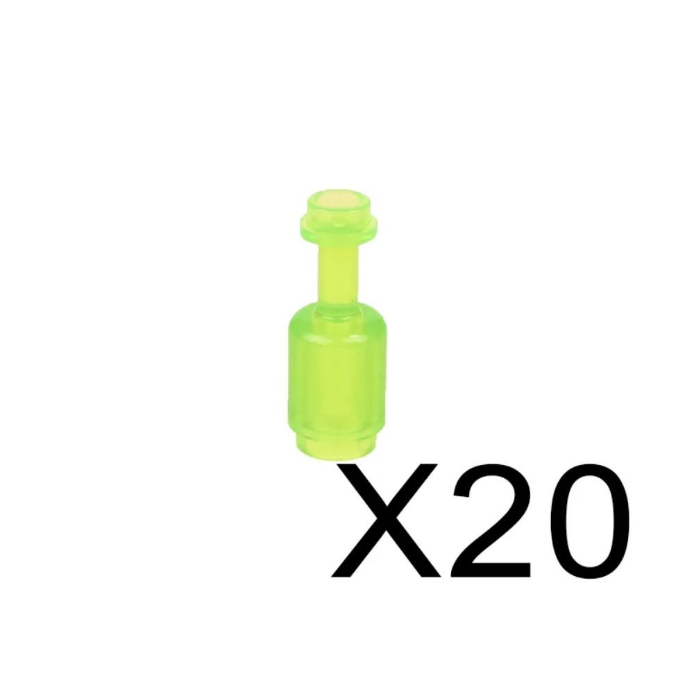 MOC City Building Blocks Character Scene Creative Accessories Mini Brick Color Wine Bottle Reagent Bottle Set Box Toy Gift X007