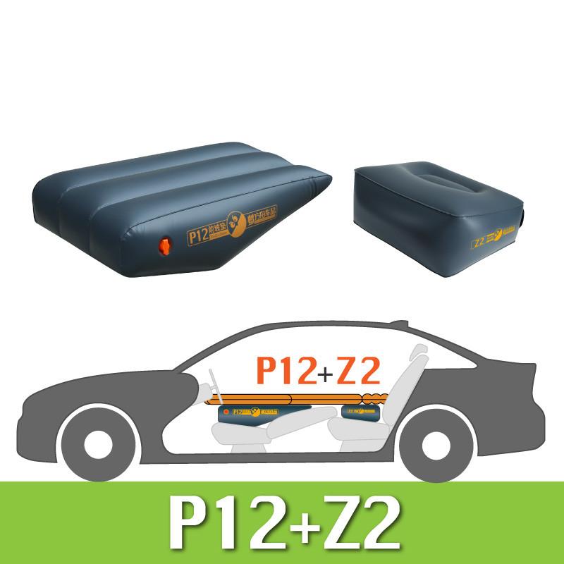 Auto nafukovací matrace Přední svahová podložka Nafouknuté polštáře na stoličku v zadním sedadle Mezera Samořídící cestovní potřeby