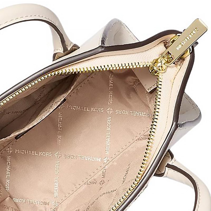 MICHAEL KORS Avril Cow Leather Crossbody One Shoulder Handbag Regular Women's White 35F4G4VC0L-LT CREAM