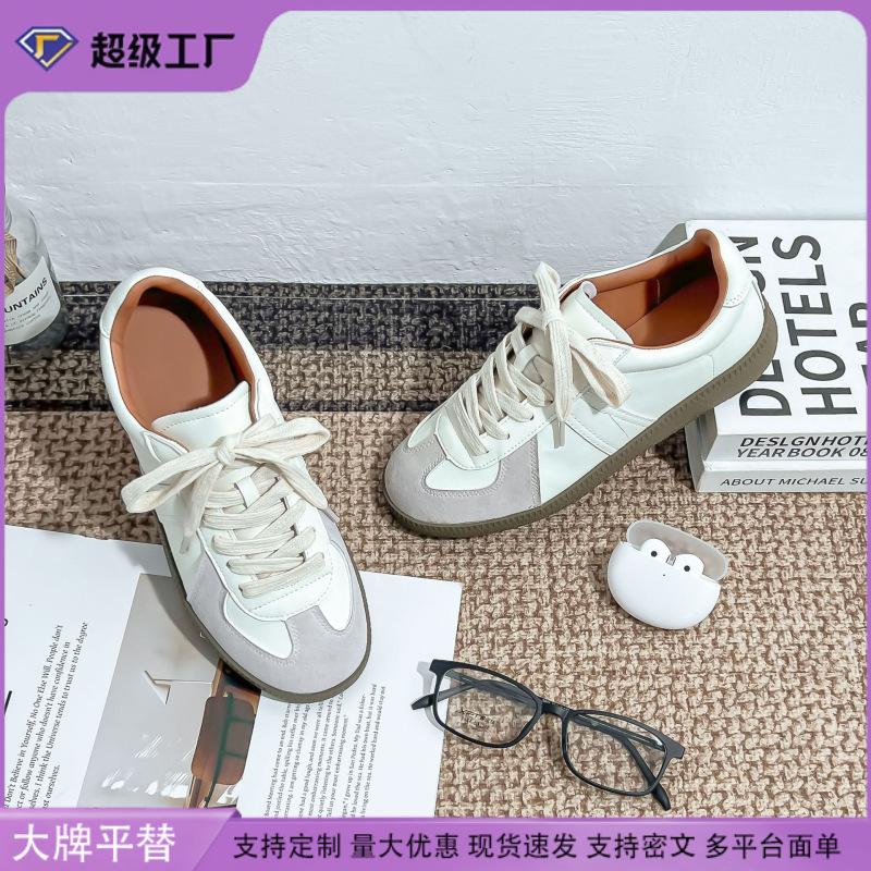 thick-soled Forrest Gump shoes 2025 casual style versatile sports shoes women's summer outer wear advanced sense thick-soled heightening German traini