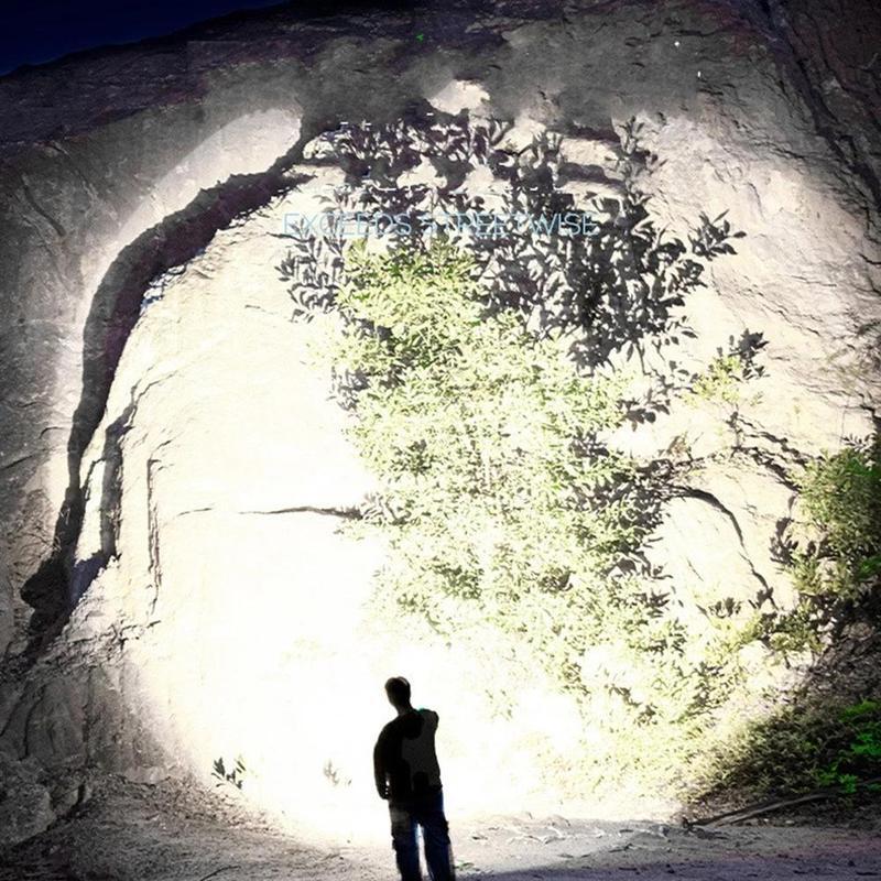 Portable LED Strong Light Flashlight Rechargeable Zoom Tactical Flashlight Cobb Side Light Waterproof Outdoor Emergency Light