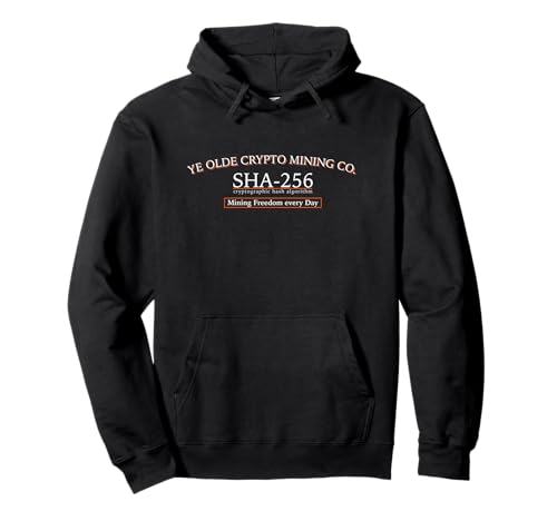 Ye Olde Crypto Mining Co. SHA-256 Bitcoin Mining Hoodie