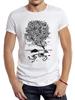 TEEHUB After Death Growing Tree Printed TShirt Graphic Casual Hipster Man T Shirt Hip Hop Loose