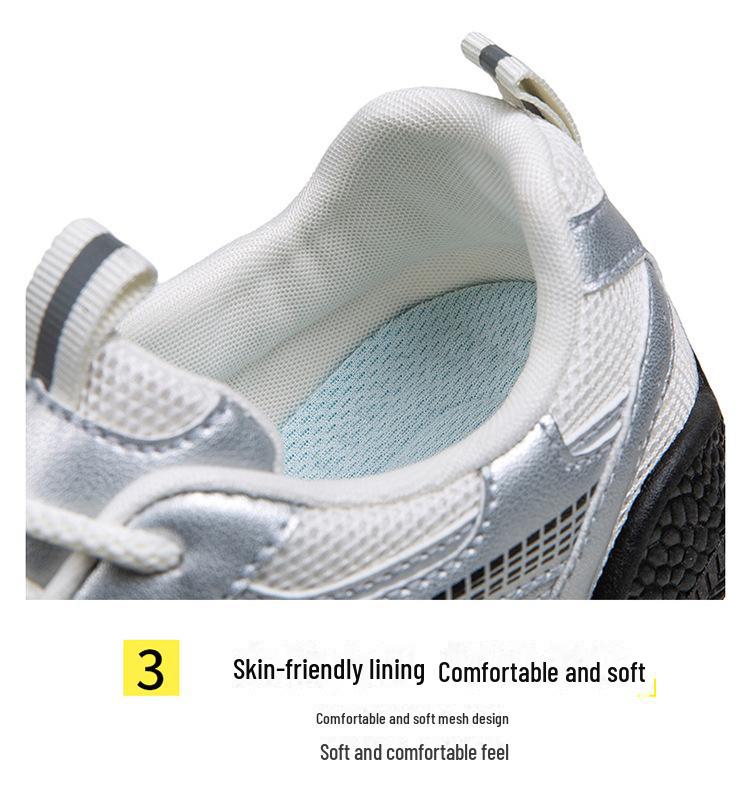 2025 Women's Non-Slip Low-Top Mesh Sneakers: Fashionable, All-Match Athletic Shoes for Students