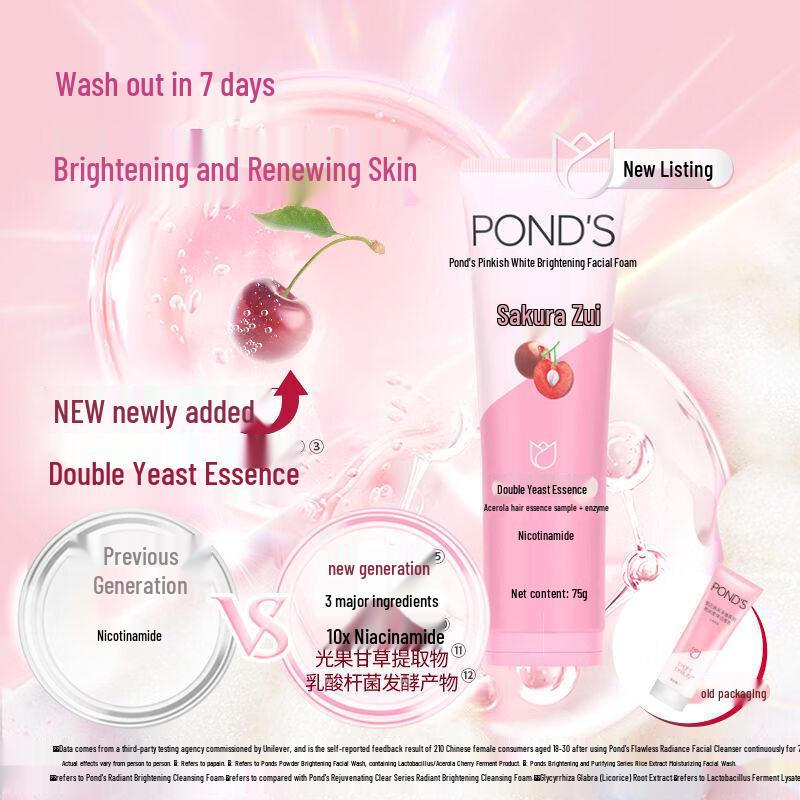 Pond's Niacinamide Brightening Cleansing Set