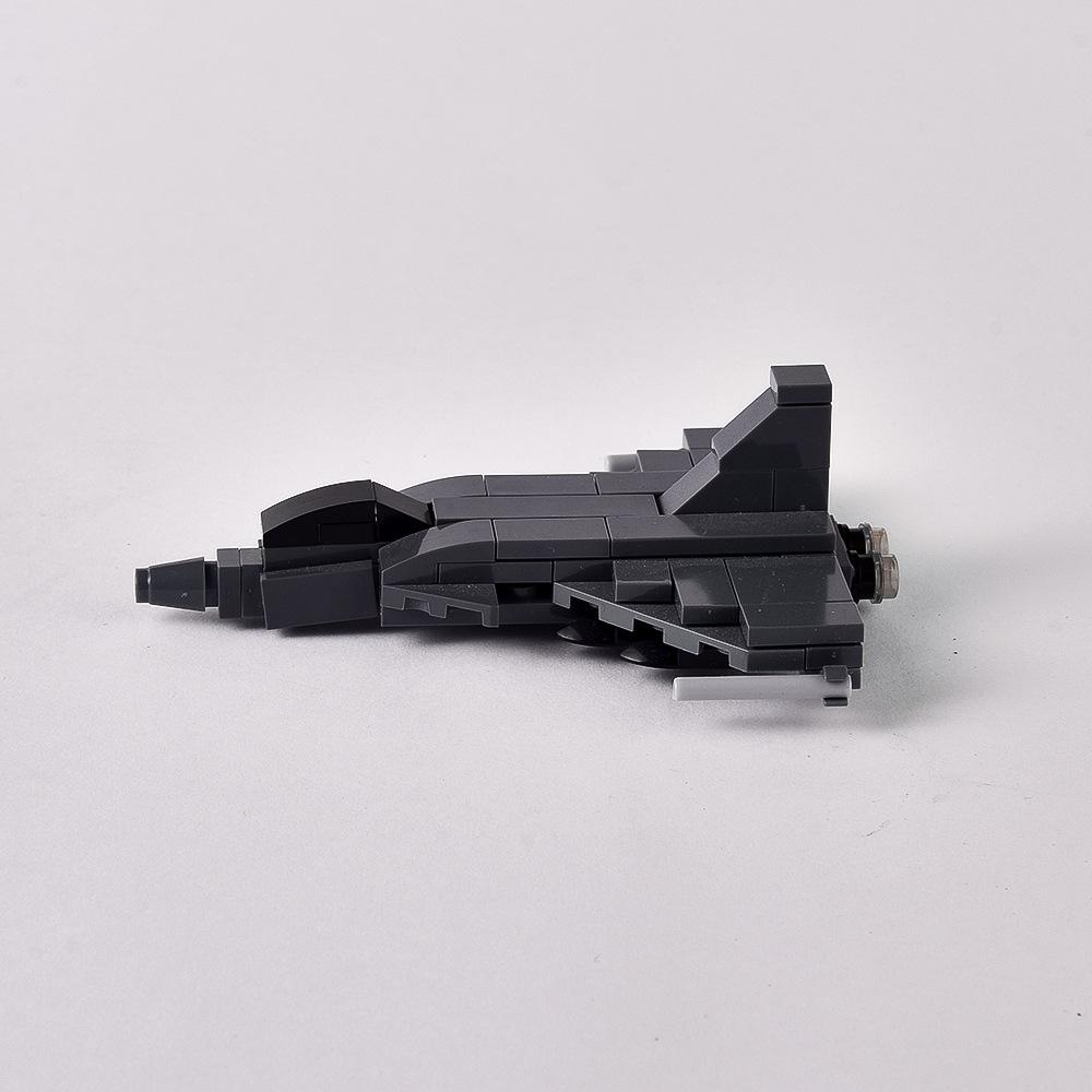 Military Fighter Building Block Air Plane Domestic Educational Assembly Toy Compatible Set