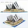 Pzx Mini Blocks World Architecture  Sydney Opera House Big Ben Building Bricks Juguetes For Boy Toys Girl Gift Christmas