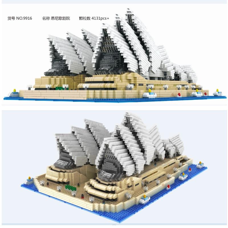 Pzx Mini Blocks World Architecture Sydney Opera House Big Ben Building Bricks Juguetes For Boy Toys Girl Gift Christmas