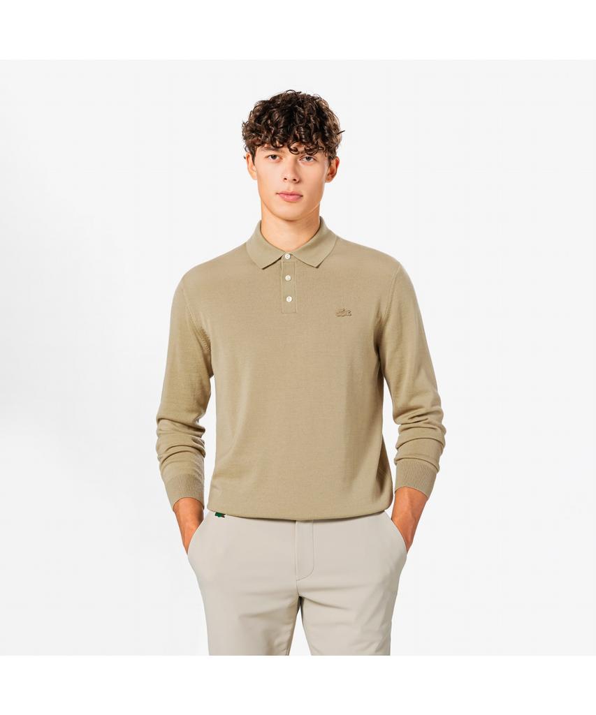 LACOSTE Men'S Long Sleeve Polo Sweater Ah880E-55N 02S