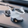 Solar-Powered Rotating Airplane Car Air Freshener. An Innovative Fragrance Diffuser and Decorative Piece for Your Car Dashboard.