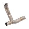 Motorcycle Exhaust For DUCATI MONSTER 950 937 2021-2023 Mid Pipe Link Tube Titanium Alloy/Stainless Steel Connect Muffler