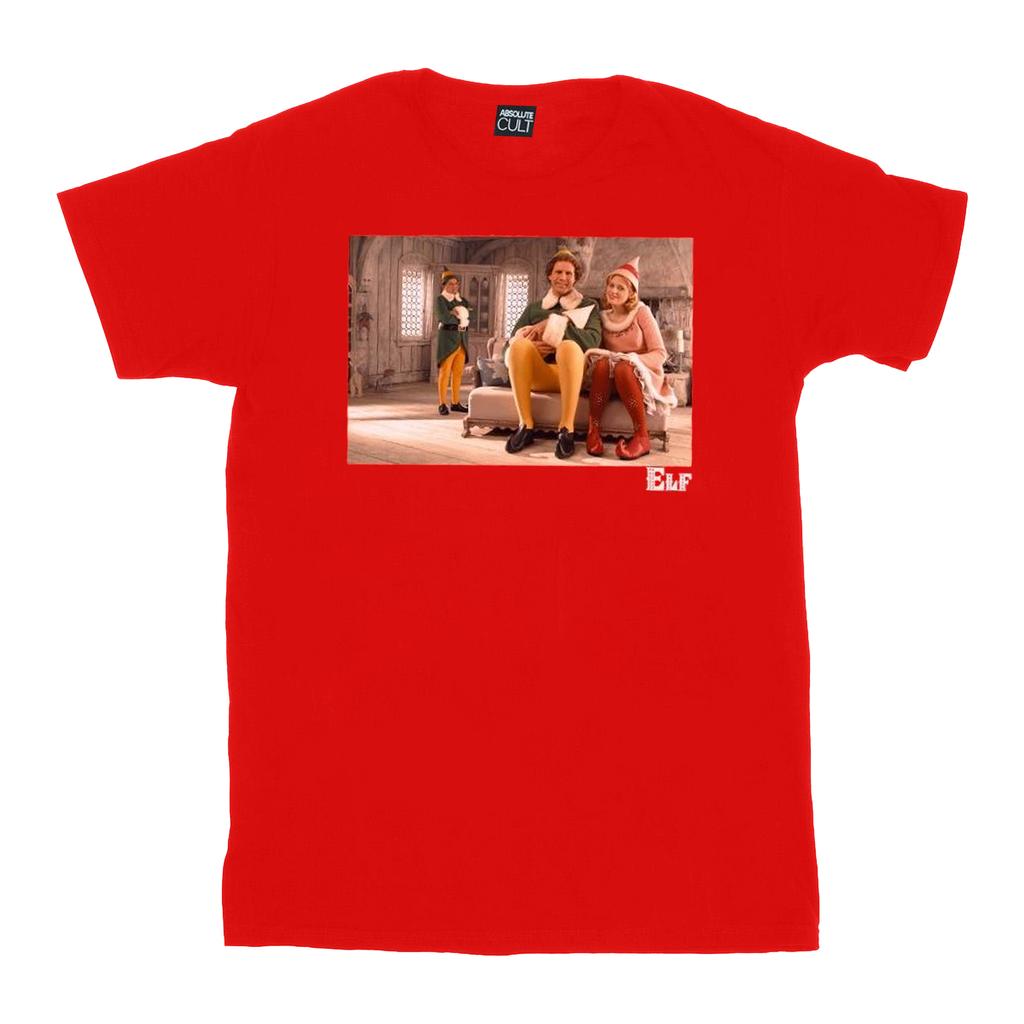 Elf Womens/Ladies Family Shot Cotton Boyfriend T-Shirt