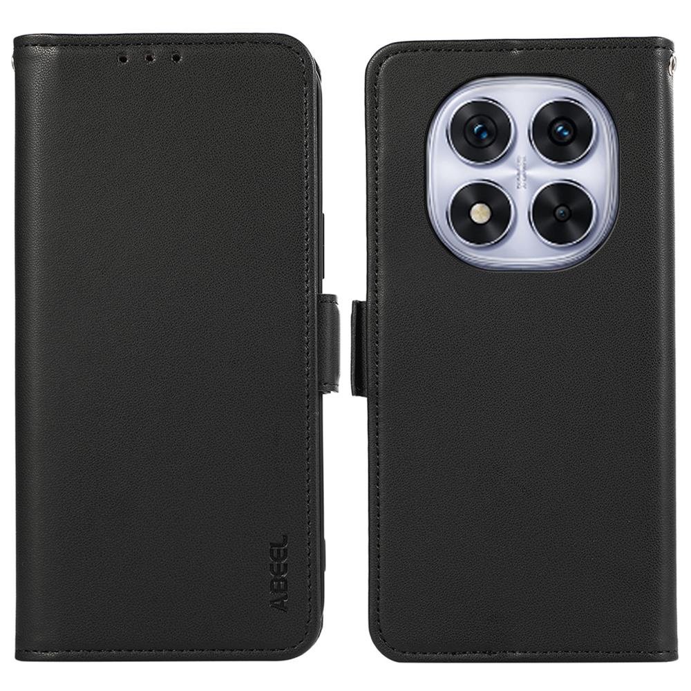 ABEEL do Xiaomi Redmi Note 14 Pro 5G/Poco X7 5G Etui skórzane etui na telefon z portfelem blokującym RFID
