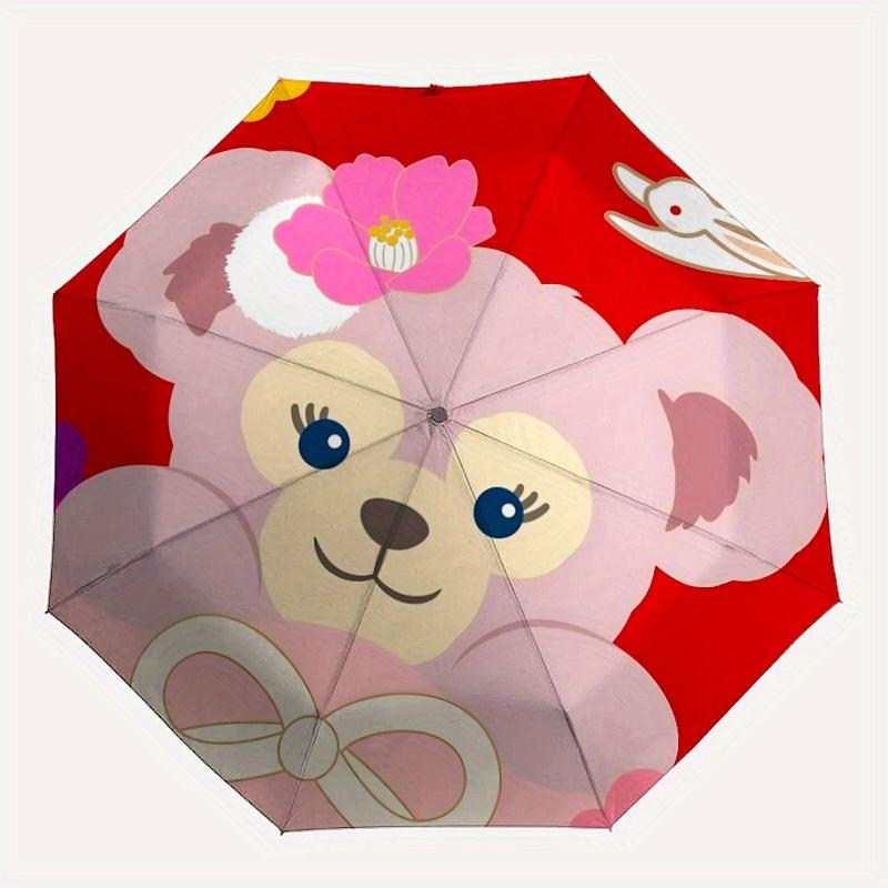 

1pc ShellieMayDesign Automatic Opening/Closing Folding Umbrella with 8 Iron Ribs, Portable Sunshade for Men and Women y250724043
