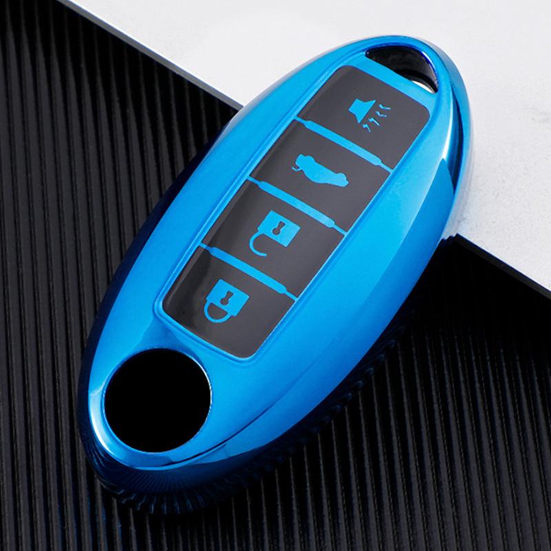 New Soft TPU Car Key Case Cover Shell for Nissan Qashqai X-Trail T32 T31 Juke J10 J11 Kicks Tiida Pathfinder Note for Infiniti